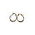Brinco argola aspiral dourada - comprar online