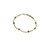 Pulseira elos bolinhas douradas - comprar online