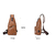 Imagem do Casual Fashion Men's USB Charging Chest Bag