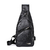 Casual Fashion Men's USB Charging Chest Bag - comprar online