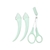 Imagem do Eyebrow Trimming Knife With Comb Curved Moon Small Beauty Supplies Gadgets