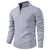 Men's Knitwear Top Half Zipper - Graça Estilo Tec