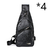 Imagem do Casual Fashion Men's USB Charging Chest Bag