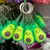 Llaverito de Aguacate Kawaii con Sonrisa Encantadora - comprar en línea