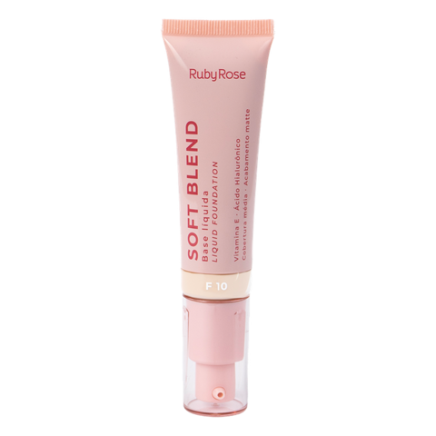 Base Líquida Soft Blend Cor F10 Ruby Rose - comprar online