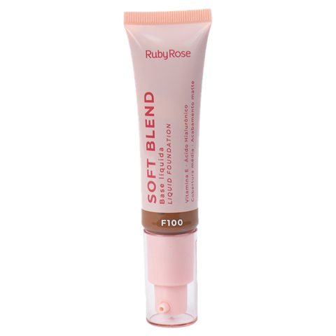 Base Líquida Soft Blend Cor F100 Ruby Rose