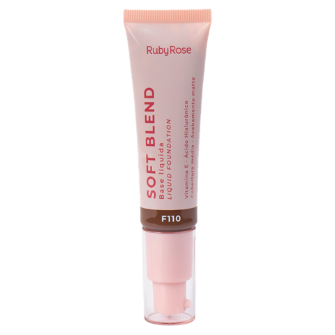 Base Líquida Soft Blend - Ruby Rose - Cor: F110