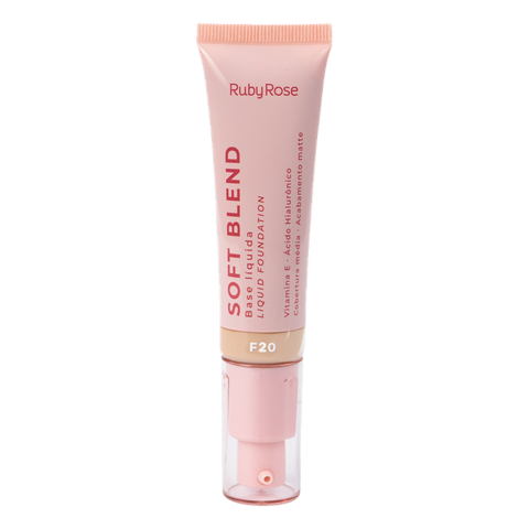 Base Líquida Soft Blend Cor F20 Ruby Rose - comprar online