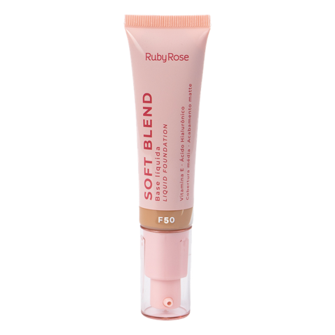 Base Líquida Soft Blend - Ruby Rose - Cor: F50