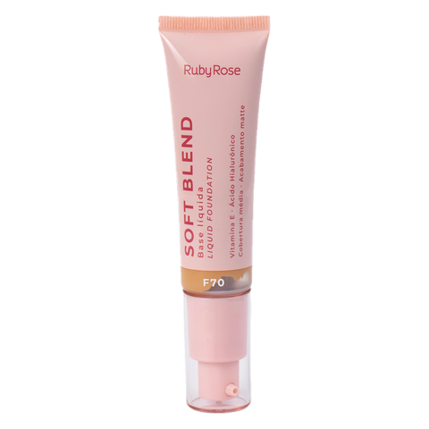 Base Líquida Soft Blend - Ruby Rose - Cor: F70