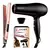 Kit Secador Cabello Mistral Titanio Plancha Digital Keration Color Negro/Rose Gold - comprar en línea
