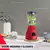 Licuadora Tfal Optimix 1.75 L Vaso Vidrio 2 Vel 4 Aspa 550w Color Rojo - tienda en línea