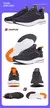 Baasploa-zapatillas de correr ligeras para hombre, zapatillas informales de mall