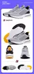 Imagen de Baasploa-zapatillas de correr ligeras para hombre, zapatillas informales de mall