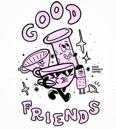 lustración “Good Friends” - A3/A4 - comprar en línea
