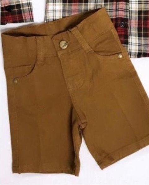 Bermuda Brim Caramelo - comprar online