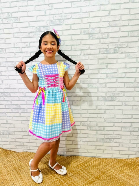 Vestido Xadrez Colors