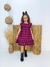 Vestido Clara Xadrez Rosa - comprar online
