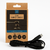Cabo USB-C para USB-C Nylon 60W 3A 1m - Carga Rápida Notebook Celular | PRETO - TheoHub
