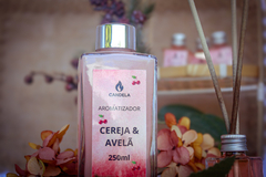 Home Spray Cereja & Avelã – Aromatizador de Ambientes com Fragrância Doce e Sofisticada