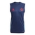 Camisa Regata Flamengo Treino 25/26 - Torcedor Adidas Masculina - Azul