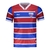 Camisa Fortaleza I 25/26 - Torcedor Volt Masculina - Azul e vermelha com listras em branco