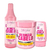 kit Desmaia Cabelo, shampoo, mascara, Anti Frizz Forever Liss Profissional