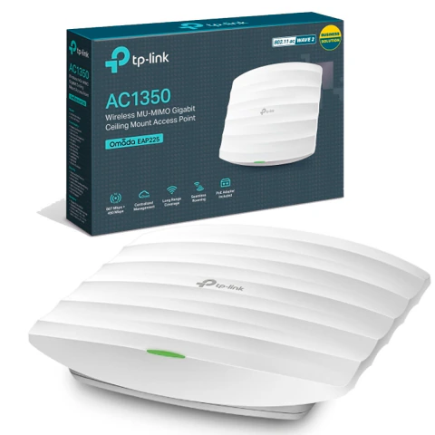 Repetidor de Teto Access Point EAP225 AC1350 1317Mbps
