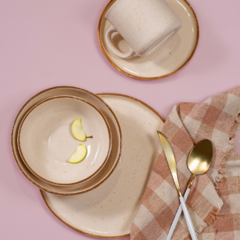 PLATO DE POSTRE CERAMICA LOLA TERRAZO