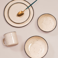 PLATO DE POSTRE CERAMICA LOLA TERRAZO - tienda online