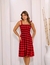 Vestido Junino Xadrez - Ref. K66