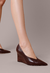 VICENZA Scarpin Vitória Marrom P1054400070001 - comprar online