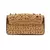 BS195 Bolsa Elis Baguete Crochê NATURAL - He e She Exclusive