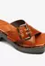 Tamanco Thaila Caramelo P1197600020002 - loja online
