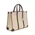 MN015 Tote Sirena Monograma Canvas CREME - He e She Exclusive