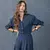 CONJUNTO CAMISA ACINTURADA E SAIA PREGUEADA ANNE FERNANDES 7900312236630 - M
