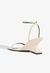 Sandália Joanna Sculpt Branca SALTO MEDIO VERNIZES S2200100010005 na internet
