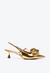 Slingback Dourado Vicenza Jasmin P1162100010005 - comprar online
