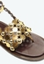 Flat Lívia Dourada Bala Ouro P1194300020001 - comprar online