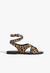 SANDÁLIA FRESH BOHO COURO ANIMAL PRINT S2165201280003