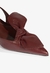 Slingback Rhonda Mid Couro Vinho S2214700080001 - He e She Exclusive