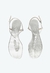 Sandália Rasteira Crystal Schutz Logo Prata S0116800890009 - comprar online