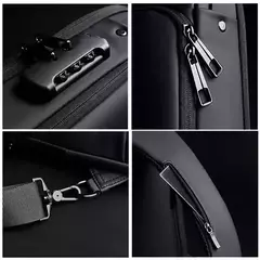 Mochila Anti-Furto com Senha USB Slim Bag na internet