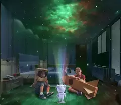 Projetor Astronauta Galaxy - loja online