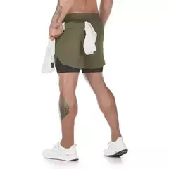 Shorts Para Treino 2 em 1 Esporte Air Effect na internet