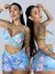 BABY DOLL STITCH ESTAMPADO TOP SUEDE COM RENDA