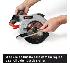 Sierra Circular Inalámbrica Einhell Tp-cs 18/190 Li Bl - Fischer Store
