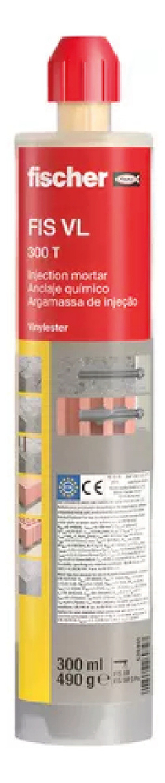 Anclaje Químico Fischer Fis Vl 300 T 300 Ml - Fischer Store
