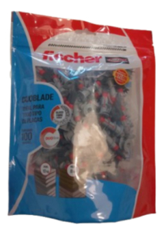 Tarugo De Nylon Autoperforante Fischer Po 100 Duoblade - comprar online