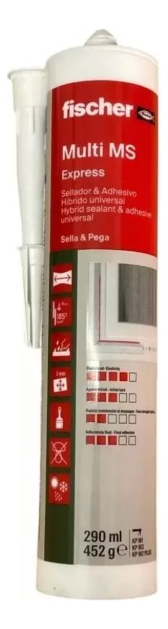Sellador Adhesivo Fischer Multi Ms Express Blanco